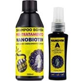 Ficha técnica e caractérísticas do produto Nanovin a Cavalo de Ouro Kit Crescimento Capilar Shampoo + Tônico