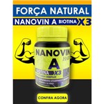 Ficha técnica e caractérísticas do produto Nanovin a Hair Suplemento Vitamina C/ 30 Capsulas
