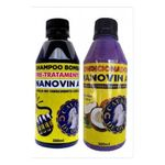 Ficha técnica e caractérísticas do produto Nanovin A Shampoo 300ml + Tônico Nanovin A Cavalo De Ouro 300ml