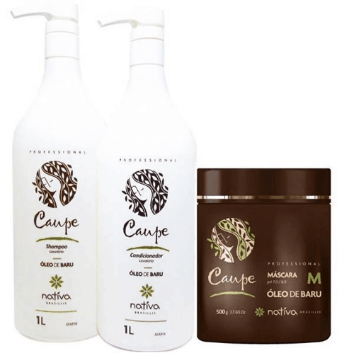 Ficha técnica e caractérísticas do produto Nativa Caupe Kit Shampoo + Condicionador Hidratante + Mascara de Hidra...