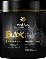 Ficha técnica e caractérísticas do produto Nativa Mascara Black Matizadora Platinado 500G