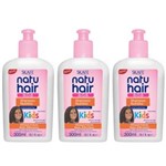 Ficha técnica e caractérísticas do produto Natuhair Sos Kids Shampoo 300ml - Kit com 03