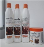 Naturiun Kit Crina e Cauda Shampoo + Condicionador + Máscara + Ativador de Cachos - Naturiun Cosméticos