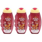 Ficha técnica e caractérísticas do produto Nazca Acqua Kids 2em1 Milk Shake Shampoo 400ml - Kit com 03