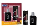 Ficha técnica e caractérísticas do produto NBA Miami Heat Perfume Masculino - 100ml + Desodorante 150ml