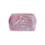 Ficha técnica e caractérísticas do produto Necessaire em Vinil de Melancia com Glitter - Cristal com Rosa - Glamour Pink