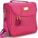 Nécessaire Feminina Bolsa Térmica Luxo Pink CBRN07844 - Commerce Brasil