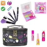 Ficha técnica e caractérísticas do produto Necessaire Maleta Infantil Com Kit Maquiagem Completo MKI061
