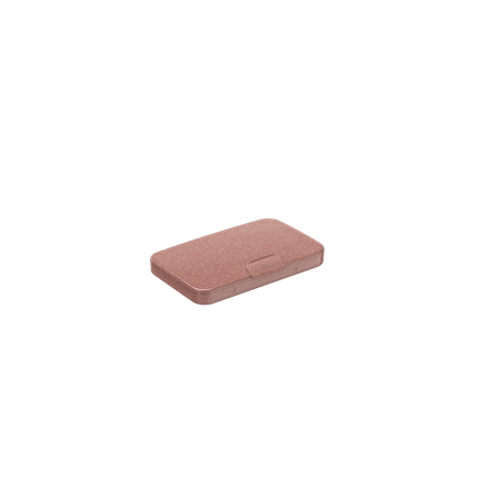 Ficha técnica e caractérísticas do produto Necessária Slim 10,7 X 6,7 X 2 Cm Rosa Glitter Coza