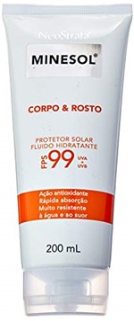 Ficha técnica e caractérísticas do produto Neostrata Minesol Corpo & Rosto Protetor Solar Fluido Hidratante Antioxidante Fps99 200Ml, Neostrata