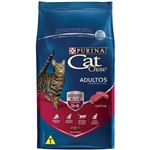 Nestle Purina Cat Chow Racao Seca para Gatos Adultos Carne 1kg 10un