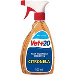 Ficha técnica e caractérísticas do produto Neutralizador de Odores Vet + 20 Pronto Citronela em Spray - 500 Ml