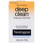 Ficha técnica e caractérísticas do produto Neutrogena Deep Clean - Sabonete em Barra Facial 80g