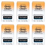 Ficha técnica e caractérísticas do produto Neutrogena Deep Clean Sabonete Facial Limpeza Profunda 80g (Kit C/06)