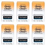 Ficha técnica e caractérísticas do produto Neutrogena Deep Clean Sabonete Facial Limpeza Profunda 80g - Kit com 06