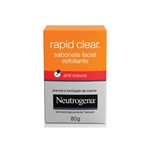Neutrogena Rapid Clear Sabonete Facial Esfoliante Anti-Cravos 80g - Neutrogena