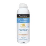 Neutrogena Sun Fresh Wet Skin Protetor Solar Spray Helioplex FPS15