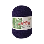 Ficha técnica e caractérísticas do produto New Bamboo Algod?o Quente Macio Natural Knitting Crochet malhas de l? Fios 50g B