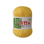 Ficha técnica e caractérísticas do produto New Bamboo Cotton suave e quente Natural Knitting Crochet malhas de l? Fios 50g D
