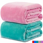Ficha técnica e caractérísticas do produto New Soft quente quente Sólidos Micro Plush velo lançar cobertor
