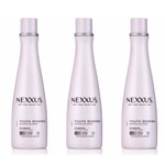 Ficha técnica e caractérísticas do produto Nexxus Youth Renewal Shampoo 250ml (Kit C/03)
