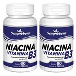 Ficha técnica e caractérísticas do produto Niacina Vitamina B3 – Semprebom – 120 Cap. de 240 Mg. - Sem Sabor - 120 Cápsulas