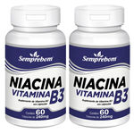 Ficha técnica e caractérísticas do produto Niacina Vitamina B3 – Semprebom - 120 Cap. De 240 Mg.