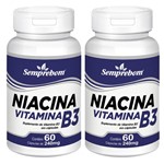 Ficha técnica e caractérísticas do produto Niacina Vitamina B3 Semprebom - 120 Cap. de 240 Mg.
