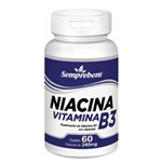 Ficha técnica e caractérísticas do produto Niacina Vitamina B3 – Semprebom - 60 Cap. de 240 Mg.