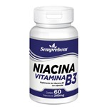 Ficha técnica e caractérísticas do produto Niacina Vitamina B3 Semprebom - 60 Cap. de 240 Mg.