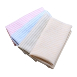 Ficha técnica e caractérísticas do produto 4PCS colorido toalha de Algodão Lenço Praça Babete 21 * 21 centimetros