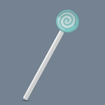 Ficha técnica e caractérísticas do produto Niceday Tongue bebê Forma escova de limpeza ferramenta Lollipop revestidos língua raspador