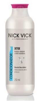 Ficha técnica e caractérísticas do produto Nick Vick Detox Alta Performance Condicionador 250ml - NickVick