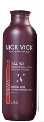 Nick Vick Pro-hair S.o.s Fios Shampoo Reconstrutor 250ml - NickVick