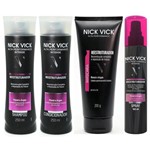 Ficha técnica e caractérísticas do produto NICK VICK Reestruturador Shampoo Condicionador Mascara Spray - Nick & Vick