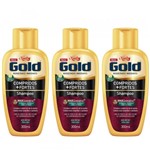 Ficha técnica e caractérísticas do produto Niely Compridos + Fortes Shampoo 300ml (Kit C/03) - Niely Gold