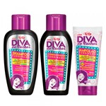 Ficha técnica e caractérísticas do produto Niely Diva de Cachos - Shampoo + Condicionador + Ampolão