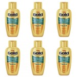 Ficha técnica e caractérísticas do produto Niely Gold Argan Pós Química Shampoo 300ml (Kit C/06)