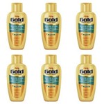 Ficha técnica e caractérísticas do produto Niely Gold Argan Pós Química Shampoo 300ml - Kit com 06
