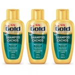 Ficha técnica e caractérísticas do produto Niely Gold Cachos Shampoo 300ml (Kit C/03)