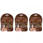 Ficha técnica e caractérísticas do produto Niely Gold Chocolate Creme Capilar Sachê 30g (Kit C/03)