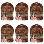 Ficha técnica e caractérísticas do produto Niely Gold Chocolate Creme Capilar Sachê 30g (Kit C/06)