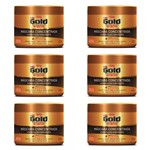 Ficha técnica e caractérísticas do produto Niely Gold Chocolate Máscara Capilar 430g (Kit C/06)