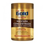 Ficha técnica e caractérísticas do produto Niely Gold Hidratação Chocolate Máscara Concentrada - 1kg