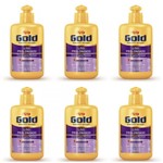 Ficha técnica e caractérísticas do produto Niely Gold Liso Prolongado Creme P/ Pentear 280g (Kit C/06)