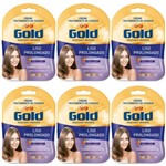 Ficha técnica e caractérísticas do produto Niely Gold Liso Prolongado Tratamento Choque 30g (Kit C/06)