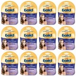 Ficha técnica e caractérísticas do produto Niely Gold Liso Prolongado Tratamento Choque 30g - Kit com 12
