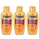 Ficha técnica e caractérísticas do produto Niely Gold Nutrição Poderosa Shampoo 300ml - Kit com 03