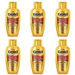 Ficha técnica e caractérísticas do produto Niely Gold Queratina Uso Diário Shampoo 300ml (Kit C/06)