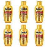 Ficha técnica e caractérísticas do produto Niely Gold Queratina Uso Diário Shampoo 300ml - Kit com 06